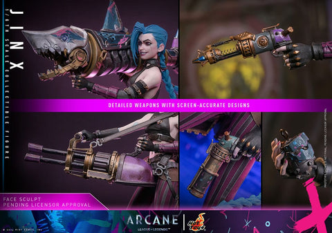 Arcane Actionfigur 1/6 Jinx 27 cm HOT TOYS