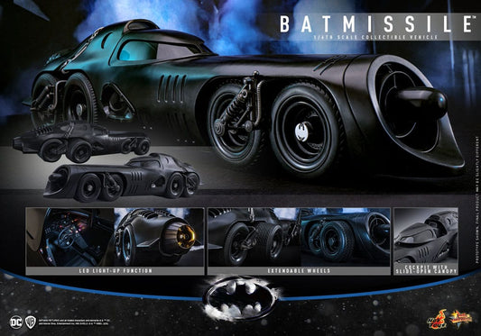 Batmans Rückkehr Movie Masterpiece Fahrzeug 1/6 Batmissile 109 cm HOT TOYS