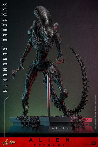 Alien: Romulus Movie Masterpiece Actionfigur 1/6 Scorched Xenomorph 44 cm HOT TOYS