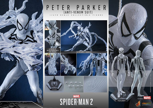 Spider-Man 2 Video Game Masterpiece 1/6 Peter Parker (Anti-Venom Suit) 30 cm HOT TOYS