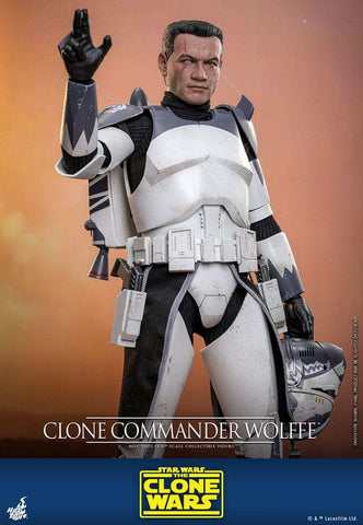 Star Wars The Clone Wars Actionfigur 1/6 Clone Commander Wolffe 30 cm HOT TOYS