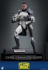 Star Wars The Clone Wars Actionfigur 1/6 Clone Commander Wolffe 30 cm HOT TOYS