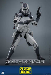 Star Wars The Clone Wars Actionfigur 1/6 Clone Commander Wolffe 30 cm HOT TOYS