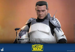 Star Wars The Clone Wars Actionfigur 1/6 Clone Commander Wolffe 30 cm HOT TOYS