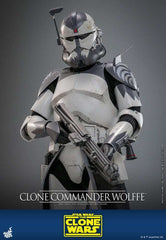 Star Wars The Clone Wars Actionfigur 1/6 Clone Commander Wolffe 30 cm HOT TOYS