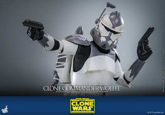 Star Wars The Clone Wars Actionfigur 1/6 Clone Commander Wolffe 30 cm HOT TOYS