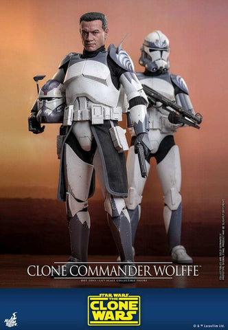 Star Wars The Clone Wars Actionfigur 1/6 Clone Commander Wolffe 30 cm HOT TOYS