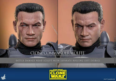 Star Wars The Clone Wars Actionfigur 1/6 Clone Commander Wolffe 30 cm HOT TOYS