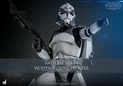 Star Wars The Clone Wars 1/6 104th Battalion Wolfpack Clone Trooper 30 cm HOT TOYS