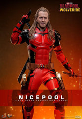 Deadpool & Wolverine Movie Masterpiece Actionfigur 1/6 Nicepool HOT TOYS