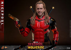 Deadpool & Wolverine Movie Masterpiece Actionfigur 1/6 Nicepool HOT TOYS