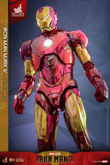 Iron Man Movie Masterpiece Diecast 1/6 Iron Man Mark VI (Fractal Armor) Hot Toys Exclusive HOT TOYS