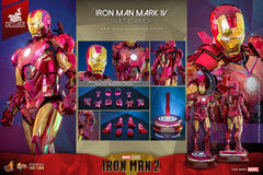 Iron Man Movie Masterpiece Diecast 1/6 Iron Man Mark VI (Fractal Armor) Hot Toys Exclusive HOT TOYS