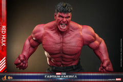 Captain America Brave New World Movie Masterpiece 1/6 Red Hulk 47 cm HOT TOYS