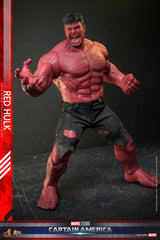 Captain America Brave New World Movie Masterpiece 1/6 Red Hulk 47 cm HOT TOYS