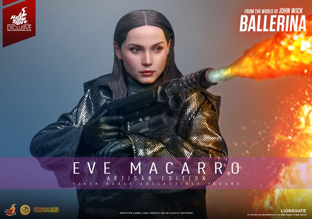 From the World of John Wick: Ballerina Actionfigur 1/6 Eve Macarro (Artisan Editon) Hot Toys Exclusive 28 cm