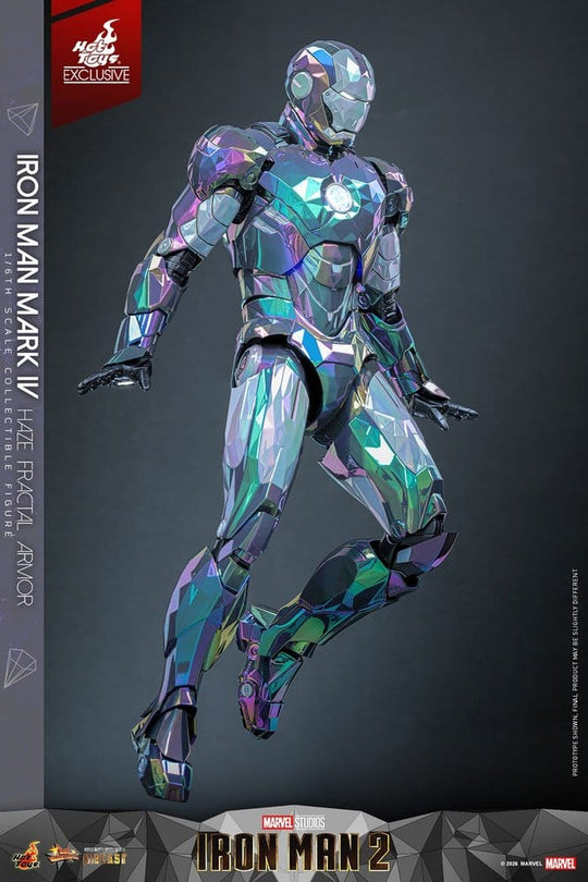 Iron Man 2 Actionfigur 1/6 Iron Man Mark IV (Haze Fractal Armor) 33 cm