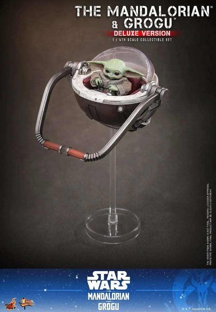 Star Wars: The Mandalorian & Grogu Movie Masterpiece Actionfigur 1/6 The Mandalorian and Grogu (Deluxe Version) 31 cm