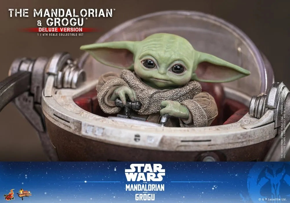 Star Wars: The Mandalorian & Grogu Movie Masterpiece Actionfigur 1/6 The Mandalorian and Grogu (Deluxe Version) 31 cm