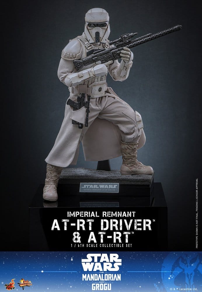 Star Wars: The Mandalorian & Grogu Movie Masterpiece Actionfigur 1/6 Imperial Remnant AT-RT Driver 30 cm