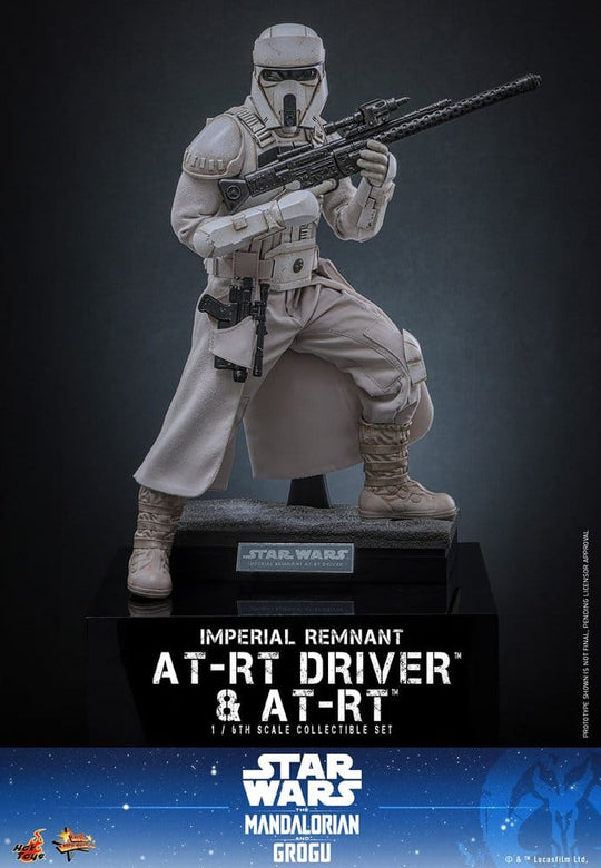 Star Wars: The Mandalorian & Grogu Movie Masterpiece Actionfigur 1/6 Imperial Remnant AT-RT Driver 30 cm