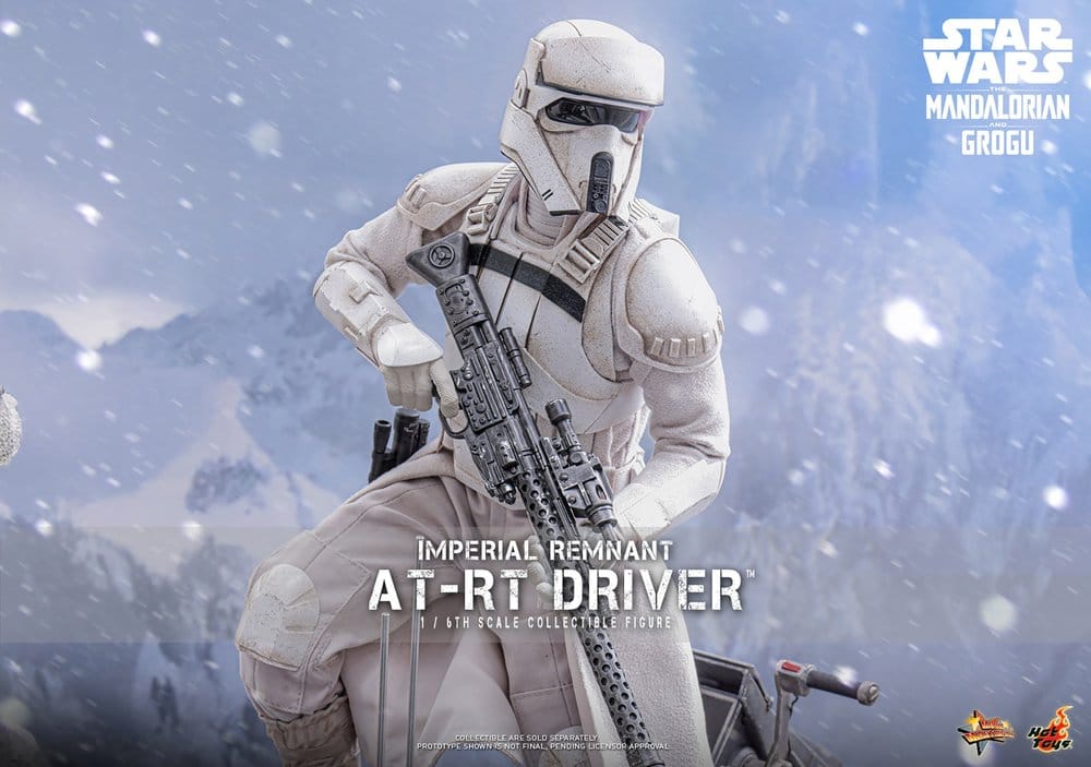 Star Wars: The Mandalorian & Grogu Movie Masterpiece Actionfigur 1/6 Imperial Remnant AT-RT Driver 30 cm