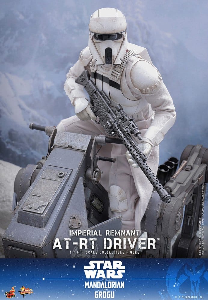 Star Wars: The Mandalorian & Grogu Movie Masterpiece Actionfigur 1/6 Imperial Remnant AT-RT Driver 30 cm