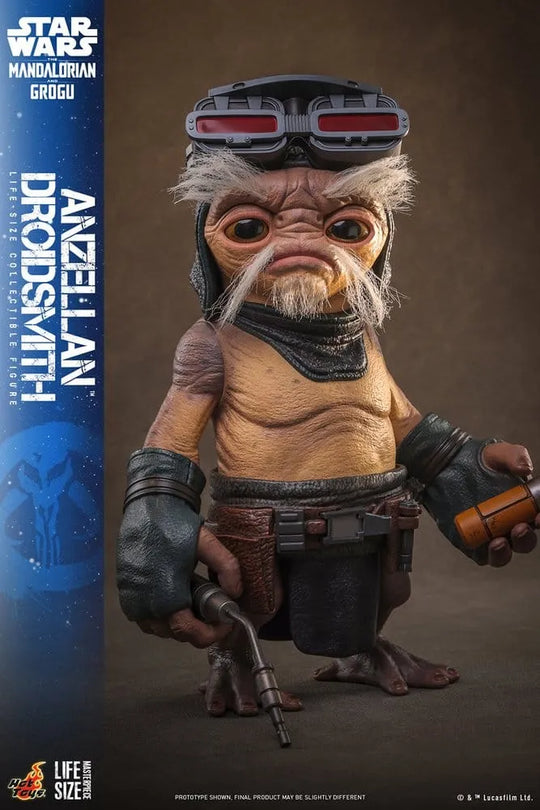 Star Wars: The Mandalorian & Grogu Lebensgroße Figur Anzellan Droidsmith 27 cm