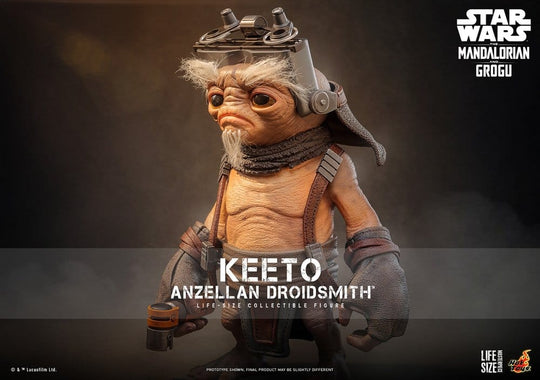 Star Wars: The Mandalorian & Grogu Life-Size Masterpiece Lebensgroße Figur Keeto (Anzellan Droidsmith) 26 cm