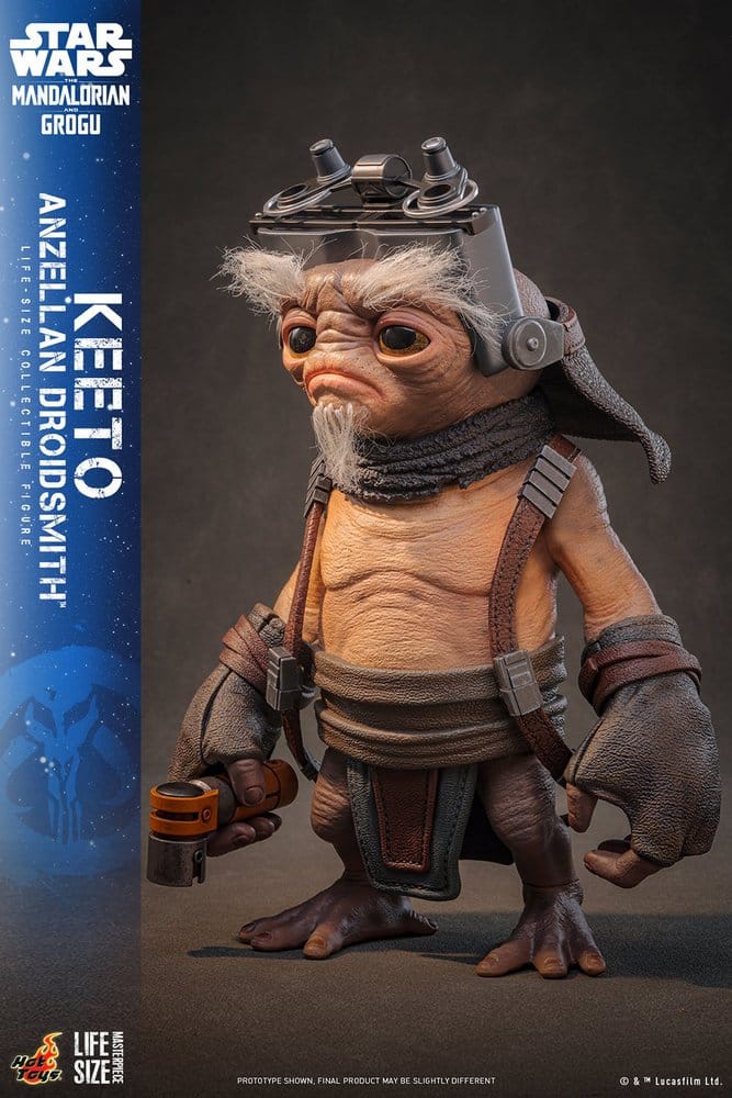 Star Wars: The Mandalorian & Grogu Life-Size Masterpiece Lebensgroße Figur Keeto (Anzellan Droidsmith) 26 cm