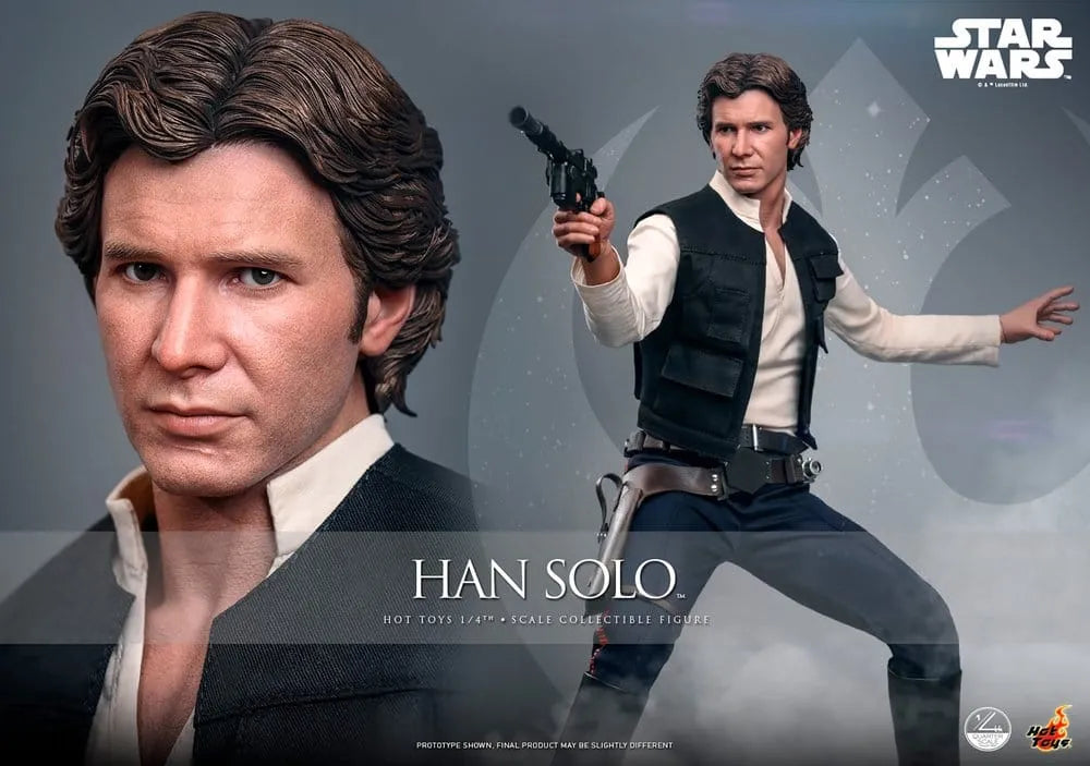 Star Wars Episode IV Actionfigur 1/4 Han Solo 46  cm