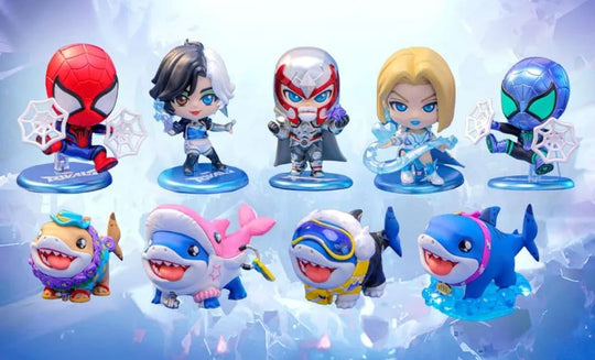 Marvel Rivals Cosbi Blind Box Minifiguren Marvel Rivals Cosbi Collection 10 cm Display (8)