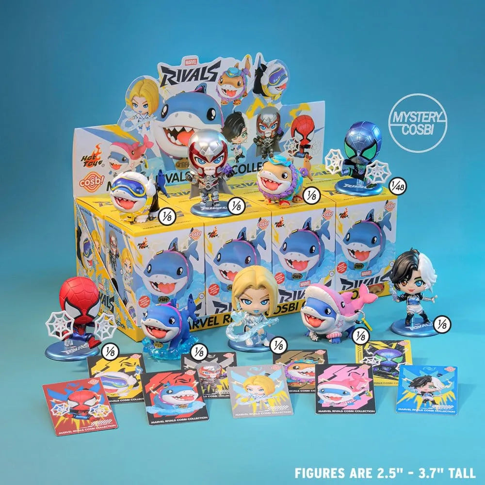 Marvel Rivals Cosbi Blind Box Minifiguren Marvel Rivals Cosbi Collection 10 cm Display (8)