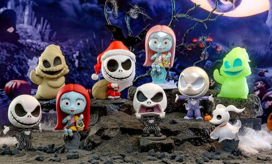 The Nightmare Before Christmas Cosbi Minifiguren 9 cm Blind Box Display (8)
