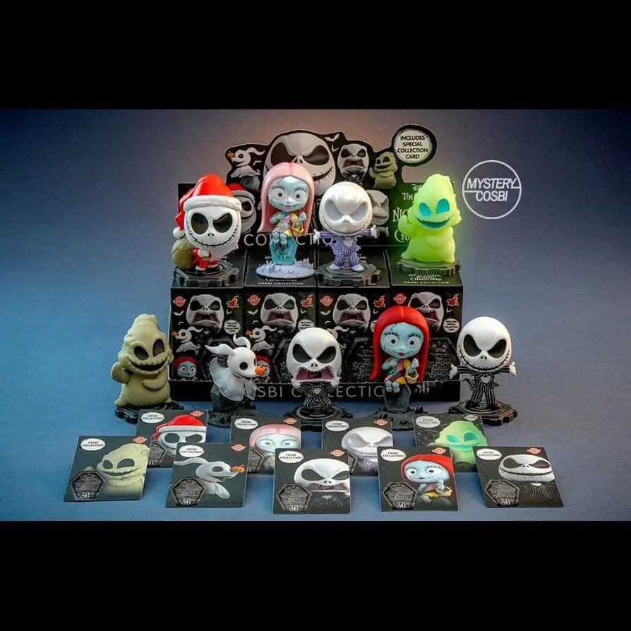The Nightmare Before Christmas Cosbi Minifiguren 9 cm Blind Box Display (8)