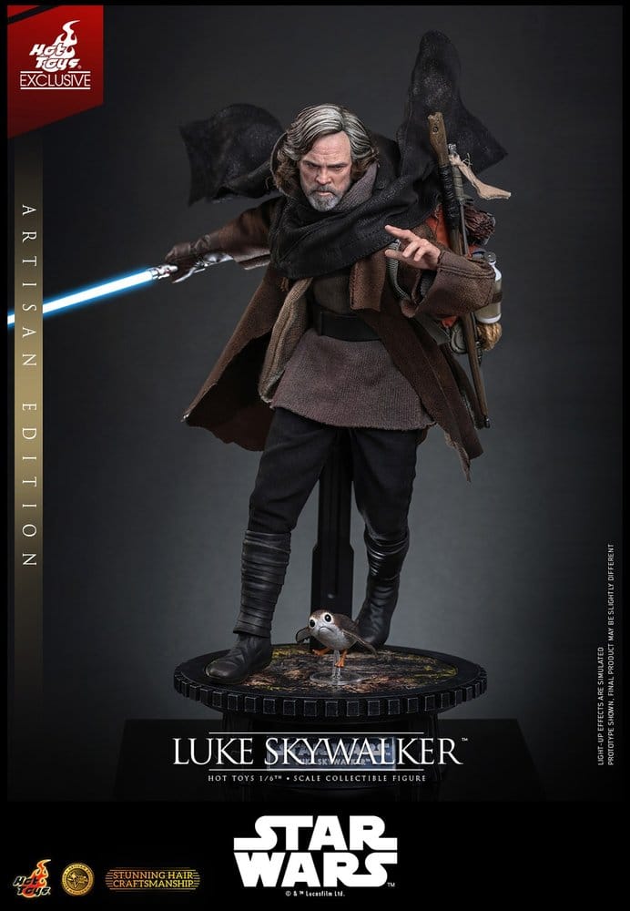 Star Wars: Die letzten Jedi Movie Masterpiece Actionfigur 1/6 Luke Skywalker (Artisan Edition) 29 cm