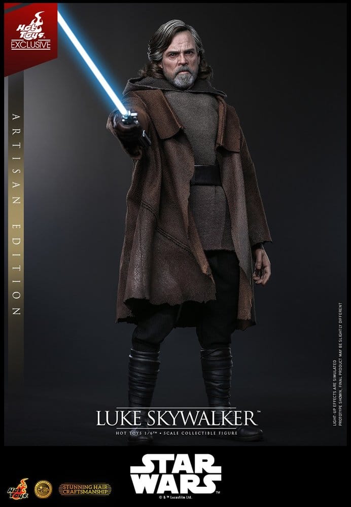 Star Wars: Die letzten Jedi Movie Masterpiece Actionfigur 1/6 Luke Skywalker (Artisan Edition) 29 cm