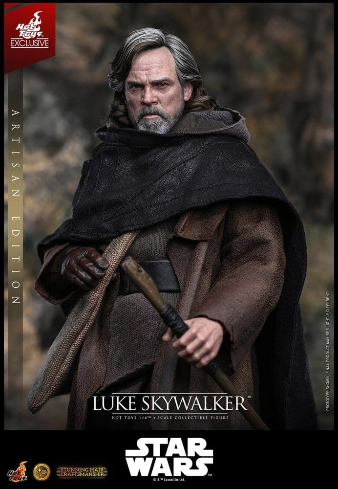 Star Wars: Die letzten Jedi Movie Masterpiece Actionfigur 1/6 Luke Skywalker (Artisan Edition) 29 cm