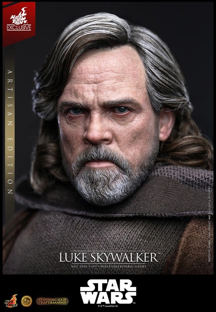 Star Wars: Die letzten Jedi Movie Masterpiece Actionfigur 1/6 Luke Skywalker (Artisan Edition) 29 cm