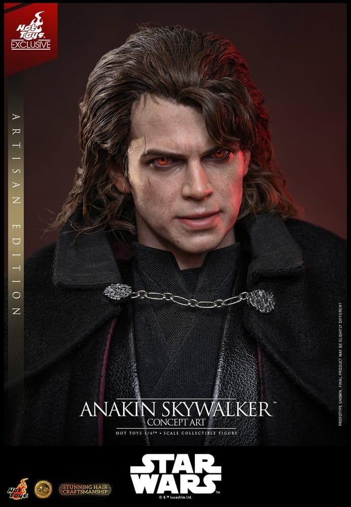 Star Wars Episode III: Die Rache der Sith Movie Masterpiece Actionfigur 1/6 Anakin Skywalker (Concept Art Version) (Artisan Edition) Hot Toys Exclusive 31 cm