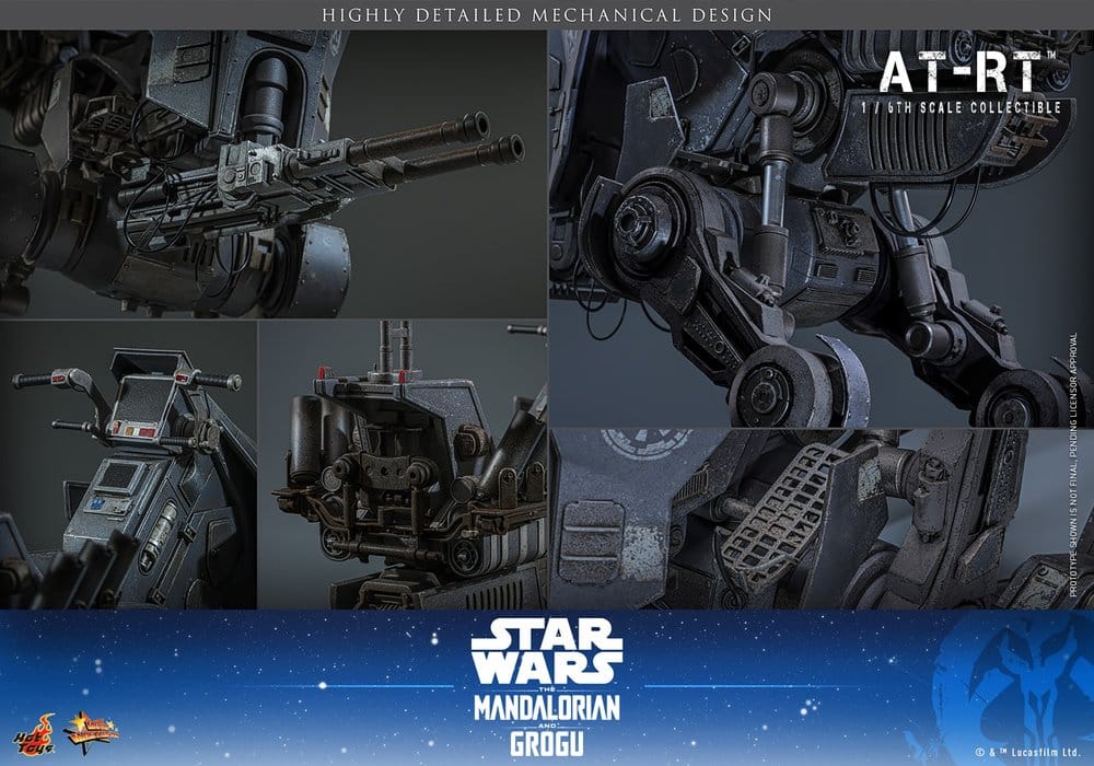 Star Wars: The Mandalorian & Grogu Movie Masterpiece Fahrzeug 1/6 AT-RT 60 cm