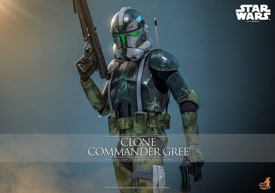 Star Wars Movie Masterpiece Actionfigur 1/6 Clone Commander Gree 30 cm