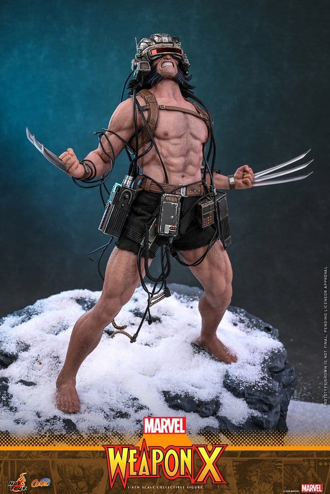 Marvel Comic Masterpiece Actionfigur 1/6 Weapon X 31 cm