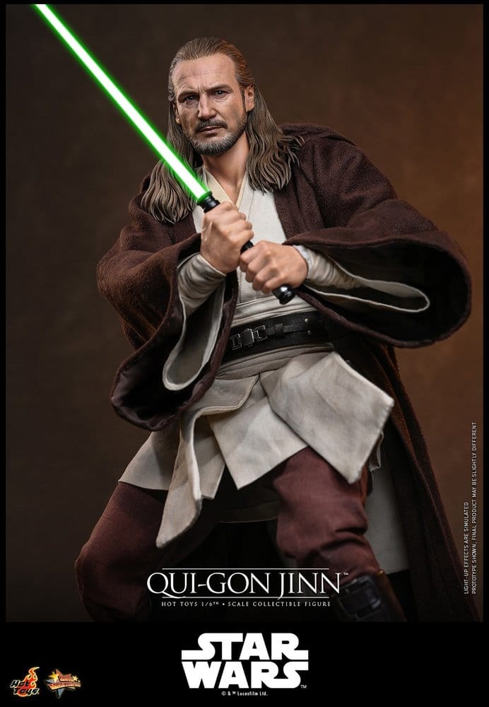 Star Wars Movie Masterpiece Actionfigur 1/6 Qui-Gon Jinn (Collector Edition) 32 cm