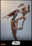Star Wars: The Phantom Menace Movie Masterpiece Actionfiguren Set 1/6 Battle Droid & STAP 32 cm
