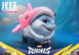 Marvel Rivals Videogame Masterpiece Series Actionfigur Jeff the Land Shark (Deluxe Version) 11 cm