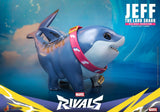 Marvel Rivals Videogame Masterpiece Series Actionfigur Jeff the Land Shark 11 cm