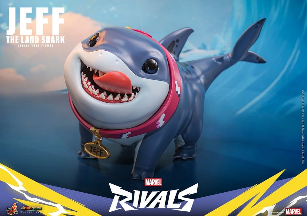 Marvel Rivals Videogame Masterpiece Series Actionfigur Jeff the Land Shark 11 cm