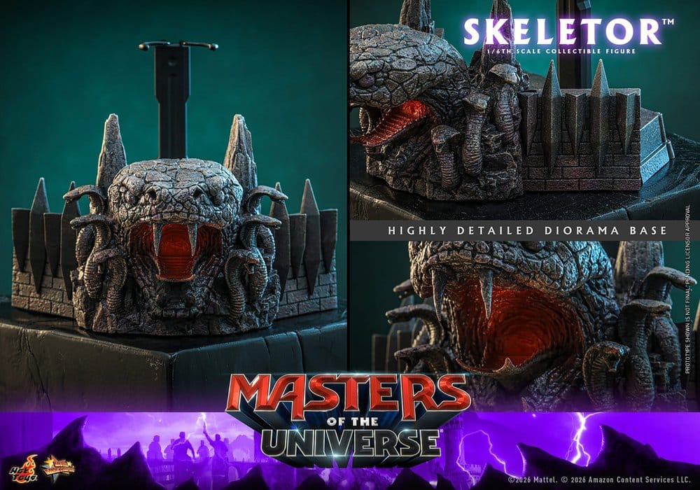 Masters of the Universe Movie Masterpiece Actionfigur 1/6 Skeletor 31 cm