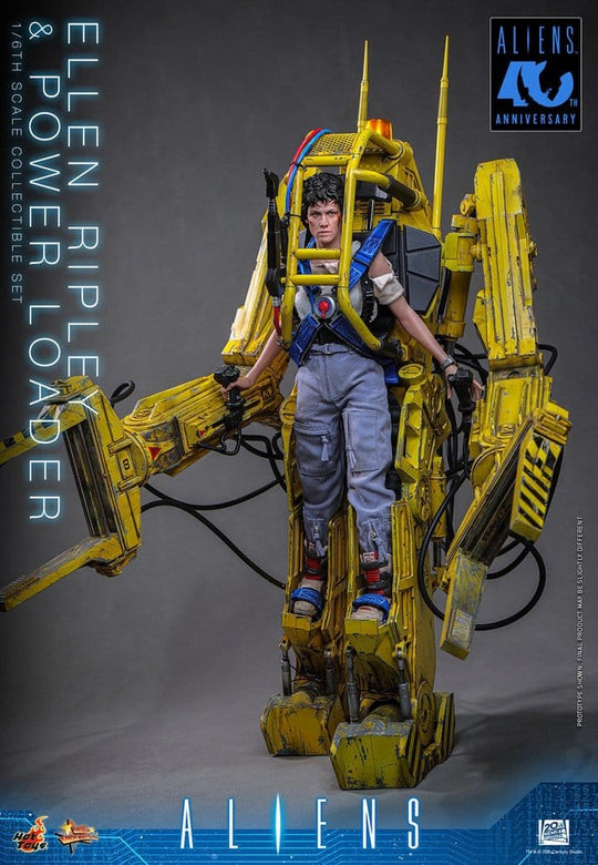 Alien Movie Masterpiece Figuren Set 1/6 Ellen Ripley und Power Loader 52 cm